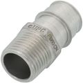 Product Image of 3/4" x 1/2" 304 Stainless Steel Expansion PEX Male Adapter