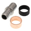 Product Image of 1/2" PEX x 1/2" Polybutylene Stainless Steel Coupling