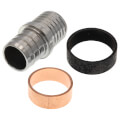 Product Image of 3/4" PEX x 3/4" Polybutylene Stainless Steel Coupling