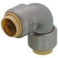 Product Image of 1/2" CTS 304 Stainless Steel Push-Fit 90-Degree Elbow (Lead Free)