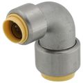 Product Image of 3/4" x 1/2" CTS 304 Stainless Steel Push-Fit 90-Degree Elbow (Lead Free)