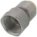Product Image of 1/2" CTS x 3/4" FNPT 304 Stainless Steel Push-Fit Adapter (Lead Free)