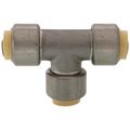 Product Image of 1/2" CTS 304 Stainless Steel Push-Fit Tee (Lead Free)