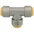 Product Image of 3/4" CTS 304 Stainless Steel Push-Fit Tee (Lead Free)