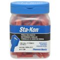 Product Image of Female Wire Disconnect, Red, Nylon, 22-18 AWG, 1/4" Tab (Pack of 100), 18RA-2577C