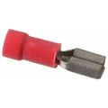 Product Image of Female Wire Disconnect, Red, Vinyl, 22-18 AWG 3/16" Tab (Pack of 100), 18RAD-182
