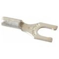 Product Image of Locking Fork Terminal, Red, Non-Insulated, #8 Stud, Crimp 600V (Pack of 100), A18-8FL