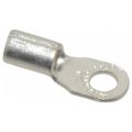 Product Image of D Shaped Ring Terminal, Non-Insulated, 12 to 10 AWG, Crimp #8 Stud, Yellow (Pack of 50), C10-8-SK
