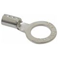 Product Image of Round Ring Terminal, Non-Insulated, 8 AWG, Crimp 1.49" Long, 0.82" Wide, Red (Pack of 25), D8-12
