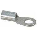 Product Image of Round Ring Terminal, Non-Insulated, 8 AWG, Crimp 1.13" Long, 0.48" Wide, Red (Pack of 25), D8-14-SK