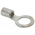 Product Image of Round Ring Terminal, Non-Insulated, 6 AWG, Crimp 1.49" Long, 0.82" Wide, Blue (Pack of 20), E6-12