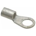 Product Image of Round Ring Terminal, Non-Insulated, 6 AWG, Crimp 1.32" Long, 0.6" Wide, Blue (Pack of 20), E6-38