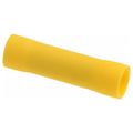 Product Image of Insulated Vinyl Butt Splice for Wire Range 12-10, Yellow (Pack of 75), TV10-BS-XV