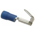 Product Image of Piggy Back Wire Disconnect, Blue, Vinyl, 16-14 AWG, 1/4" Tab (Pack of 75), TV14-250PD-XV