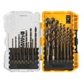 Product Image of 21 Piece Black Oxide Coated HSS Twist Drill Bit Set