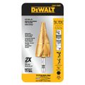 Product Image of 7/8" - 1-1/8 " IMPACT READY Titanium Nitride Coating Step Drill Bit Set