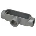 Product Image of 1" Threaded Die Cast Aluminum T-Style Conduit Body, AT-3