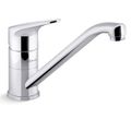 Product Image of Valton 1-Handle Swing Spout Kitchen Faucet (Polished Chrome), 24279-CP