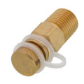 Product Image of 1/4" NPT STP Brass Test Plug (-40°F to 302°F & -40°C to 150°C)
