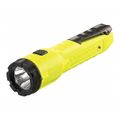 Product Image of Dualie Rechargeable (120V/100V AC) Polymer Resin Handheld Flashlight, LED, 13.5 Hr Max Run Time, 3 Light Modes, Yellow, 68732