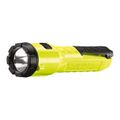 Product Image of Dualie 3AA Polymer Handheld Flashlight, LED, 18 Hr Max Run Time, w/ AA Battery, 2 Light Modes, Yellow, 68750