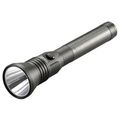 Product Image of Handheld Flashlight, LED, 425 Lumens, 10 Hr Max Run Time, w/ Rechargeable NiMH Battery, 322m Max Beam Distance, IPX4, 4 Light Modes, Black, 75883