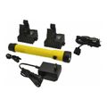 Product Image of PolyStinger LED HAZ-LO Nylon Handheld Flashlight, LED, 12 Hr Max Run Time, Yellow, 76412