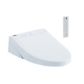 C5 Washlet Electric Heated Bidet Toilet Seat for T40 Toilet Bowl (Cotton White)