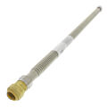Product Image of 3/4" Push Connect x 3/4" FIP Procoat Stainless Steel Water Heater Connector (24" Length)