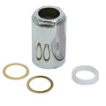 Product Image of Mixet Retainer Nut Valve Repair for Single Handle Faucets (Chrome), SWD0409