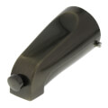 Product Image of 5-1/8" Mixet Antique Brass Diverter Tub Spout (1/2" Slip-On)