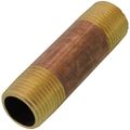 Product Image of 1/2" x 2-3/4" Brass Nipple (Lead Free)