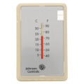 Product Image of Beige Thermostat Cover Plate Assembly, Exposed setpoint, with °F/°C thermometer (Vertical Mount)