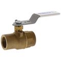 Product Image of 3/4" Threaded Full Port Bronze Ball Valve, Stainless Trim (Lead Free)