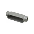 Product Image of 3/4" C Body IMC Rigid Aluminum Conduit Body, AC-2-RD