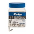 Product Image of Blue Non-Insulated #10 Stud Crimp Locking Fork Terminal (Pack of 100), B14-10FL