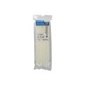 Product Image of 11.1" Long Natural Nylon Cable Tie Duty Standard 50 lb (Pack of 100), L-11-50-9-C