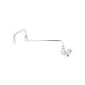 Product Image of Single Pantry Faucet, Single Hole Base, Wall Mount, 18" Double Joint Swing Nozzle, B-0260