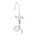 Product Image of Double Pantry Faucet, Single Hole Base, Swivel/rigid Gooseneck, Stream Regulator