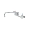 Product Image of Double Pantry Faucet, Wall Mount, 8" Centers, 14" Swing Nozzle, 1/2" NPT Female Inlets ( B-0230-ln & 063x ), B-2299