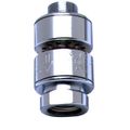 Product Image of Vacuum Breaker, Anti-siphon, 3/8" NPT Male Inlet x Female Outlet, Non-potable Applications Non-continuous Pressure Device, BL-5550-09