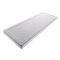 Fit-All White Plastic Toilet Tank Cover
