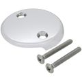 Product Image of Two-Hole Overflow Plate w/ Screws