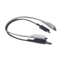 Product Image of 18 Gage Stranded Wire Jumper, Non-Insulated Clips (12")