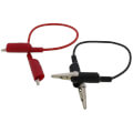 Product Image of 18 Gage Stranded Wire Jumper, Insulated Clips (12")