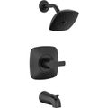 Product Image of T144339-BL-PP Modern Monitor 14 Series Tub & Shower Trim (Matte Black)