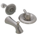 Lahara Monitor 14 Series Tub and Shower Trim (Stainless)