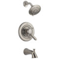 Product Image of Lahara Monitor 17 Series Tub & Shower Trim (Stainless Steel), T17438-SS