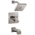 Product Image of Ara Monitor 17 Series H2Okinetic Tub & Shower Trim, 1.75 GPM (Stainless), T17467-SS