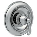 Product Image of Chrome Traditional Single Handle Pressure Balanced Valve Trim Only, T2121
